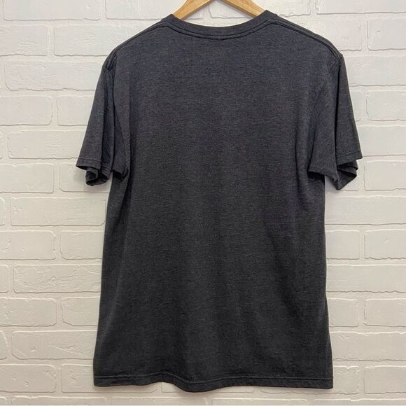 JURASSIC Park movie tee medium short sleeves unisex grey charcoal 50% cotton - Picture 4 of 12